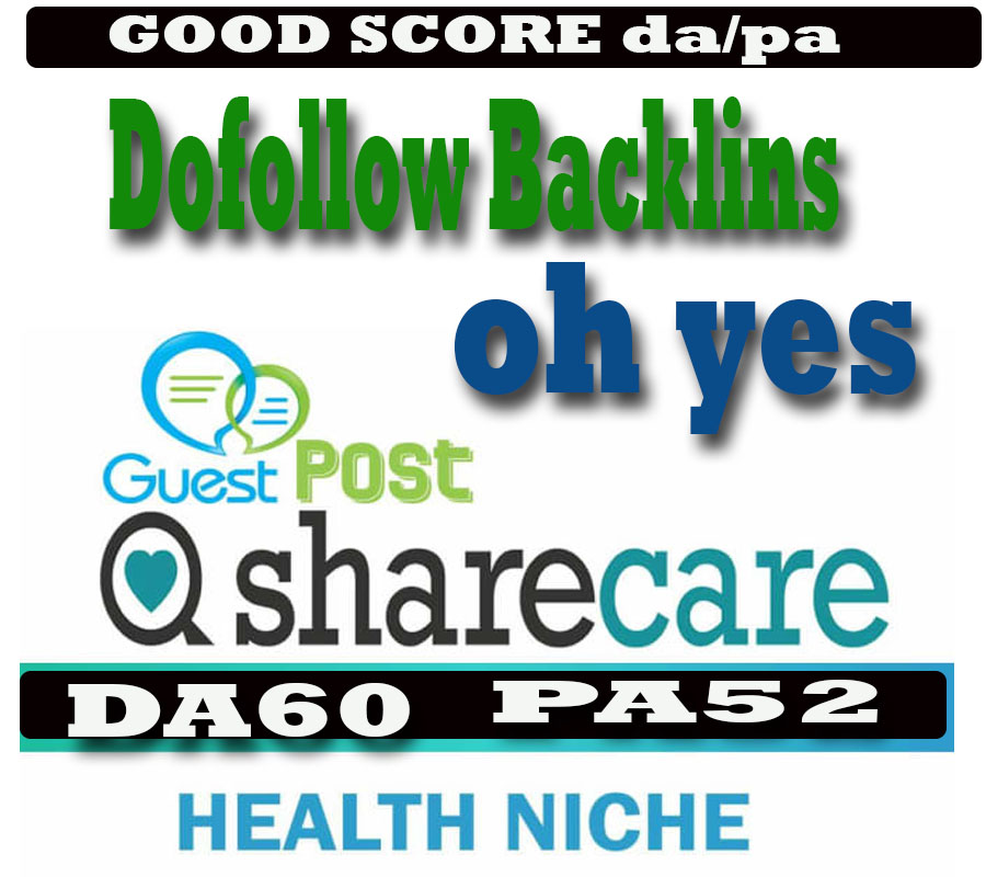 do guest post on DA60 health blog
