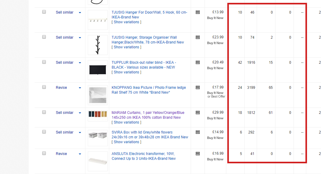 List your 10 product on eBay for $5