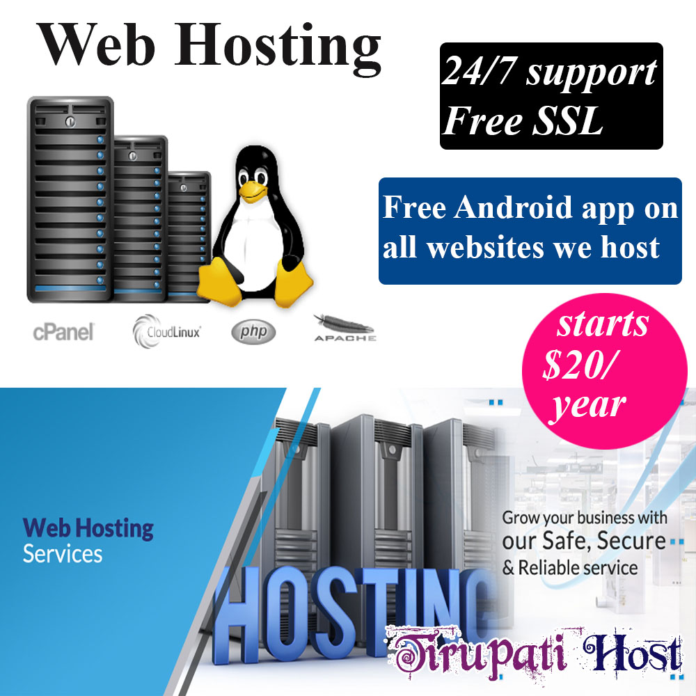Web Hosting Unlimited SSD Cpanel Cloudflare Server $6/6 months Free SSL
