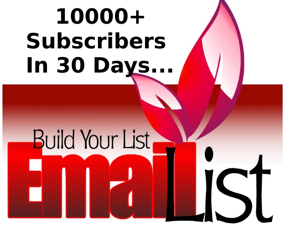 Build a targeted opt in email list for you - 7500+ Subscribers