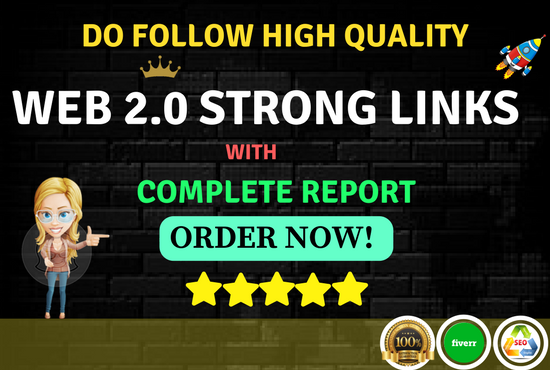 create web2.0, backlinks, for SEO