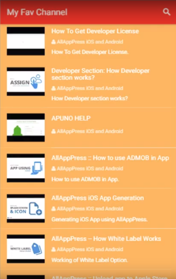 Convert Your Facebook page or Youtube Channel in Android App: