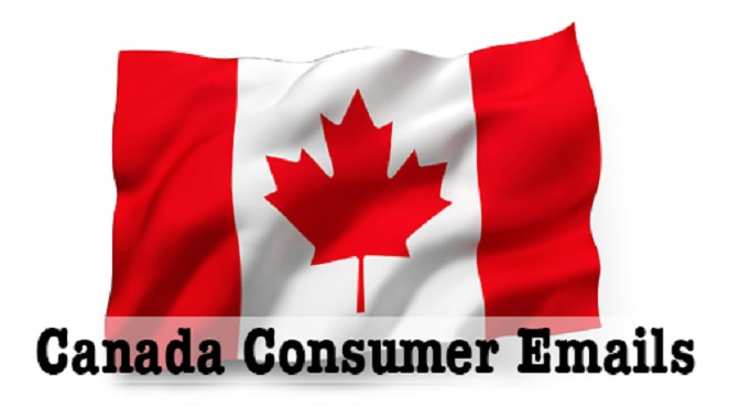 Canadian Consumers Email List - 575,000 Consumer email database