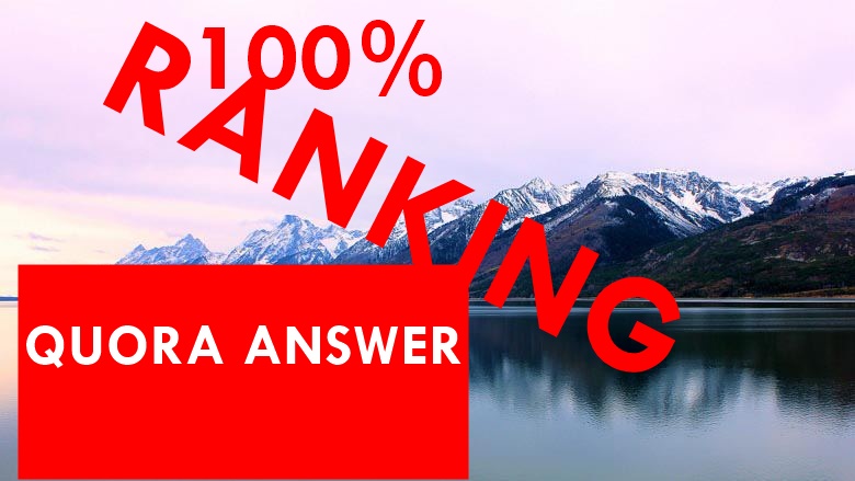 provided 40 quora answer for your  website ranking