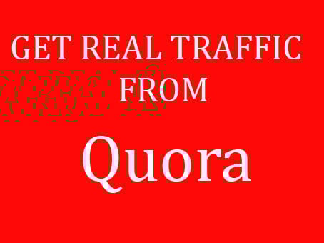 Offer focused on and natural Traffic by 10 quora answer posting