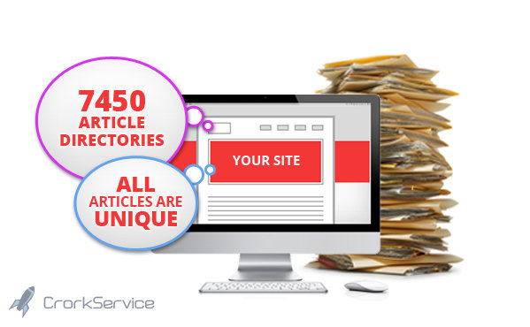 Spin and submit your article to 7450 Directories, Get 500+ Google Backlinks + Ping...!