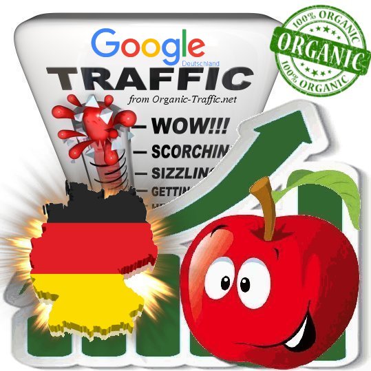 German Search Traffic from Google.de with your Keywords