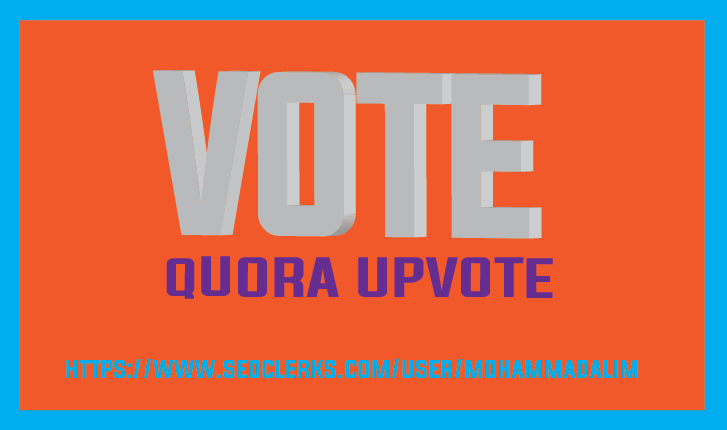 25 Hq worldwide Quora upvotes with real profile 