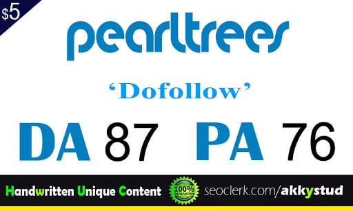 Write And Publish UNIQUE Guest Post On "Pearltrees" Blogs DA-87
