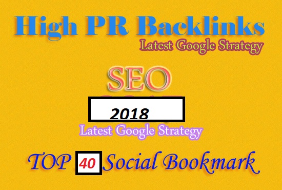 Manually Create 30+Social Bookmarking Backlinks for high Ranking  