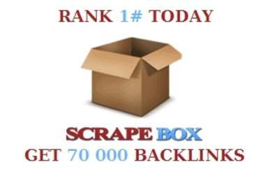 do a scrapebox blast of 70 000 guaranteed blog comments backlinks, unlimited urls/keywords allowed ...............