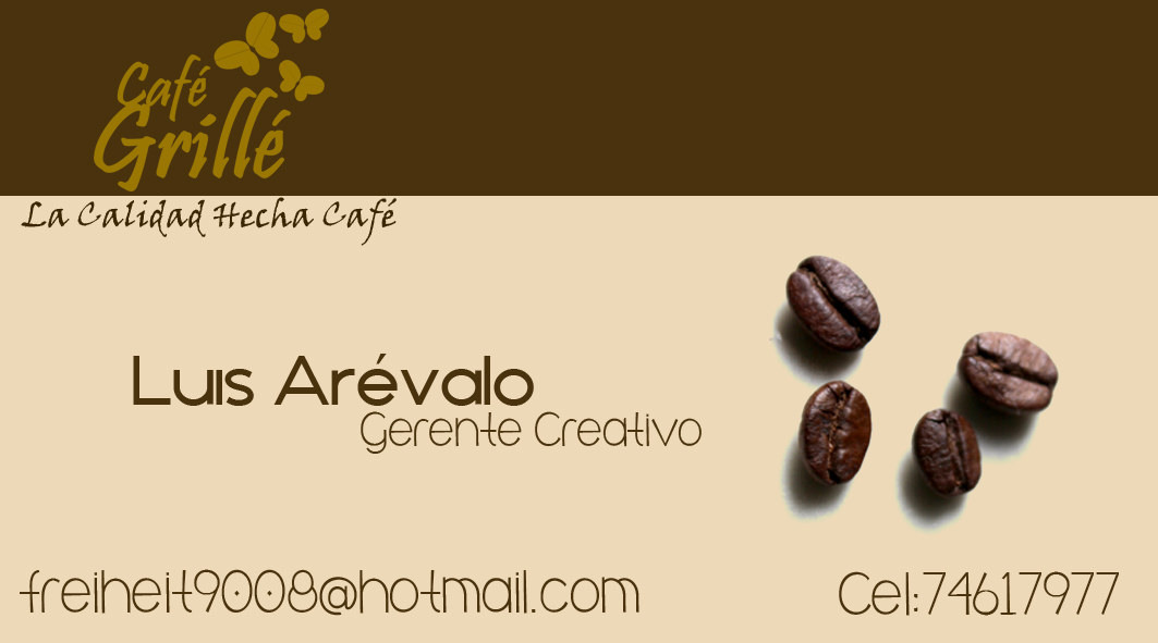 Design of business cards - Dise&ntilde;o de tarjetas de presentaci&oacute;n