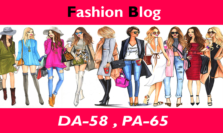 Create High Authority "FASHION" Niche Blogs DA-50