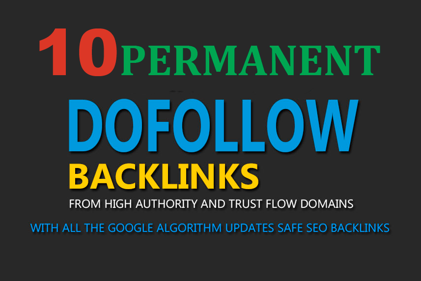 ﻿10 DOFOLLOW profile Backlinks DA 40+