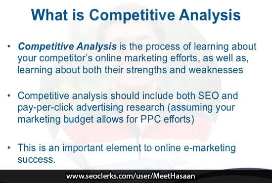 Will Do Great Competitors Analysis