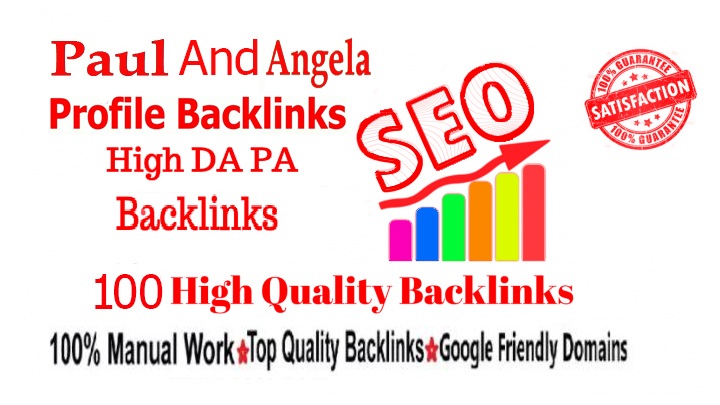 I will 100 Paul And Angela Profile Back Links
