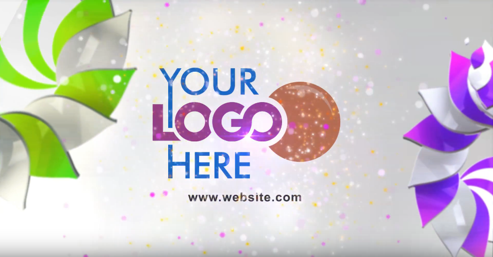 Logo Reveal Beauty Clean Elegant Modern intro video