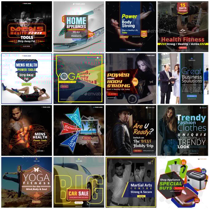 Design Professional Instagram Promotion Banner Ad