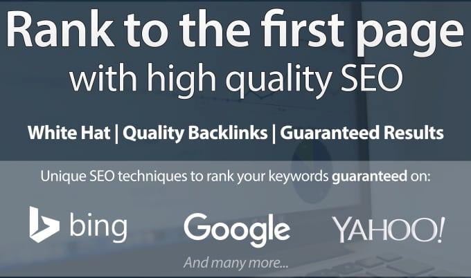  Rank Your Website First Page Of Google 
