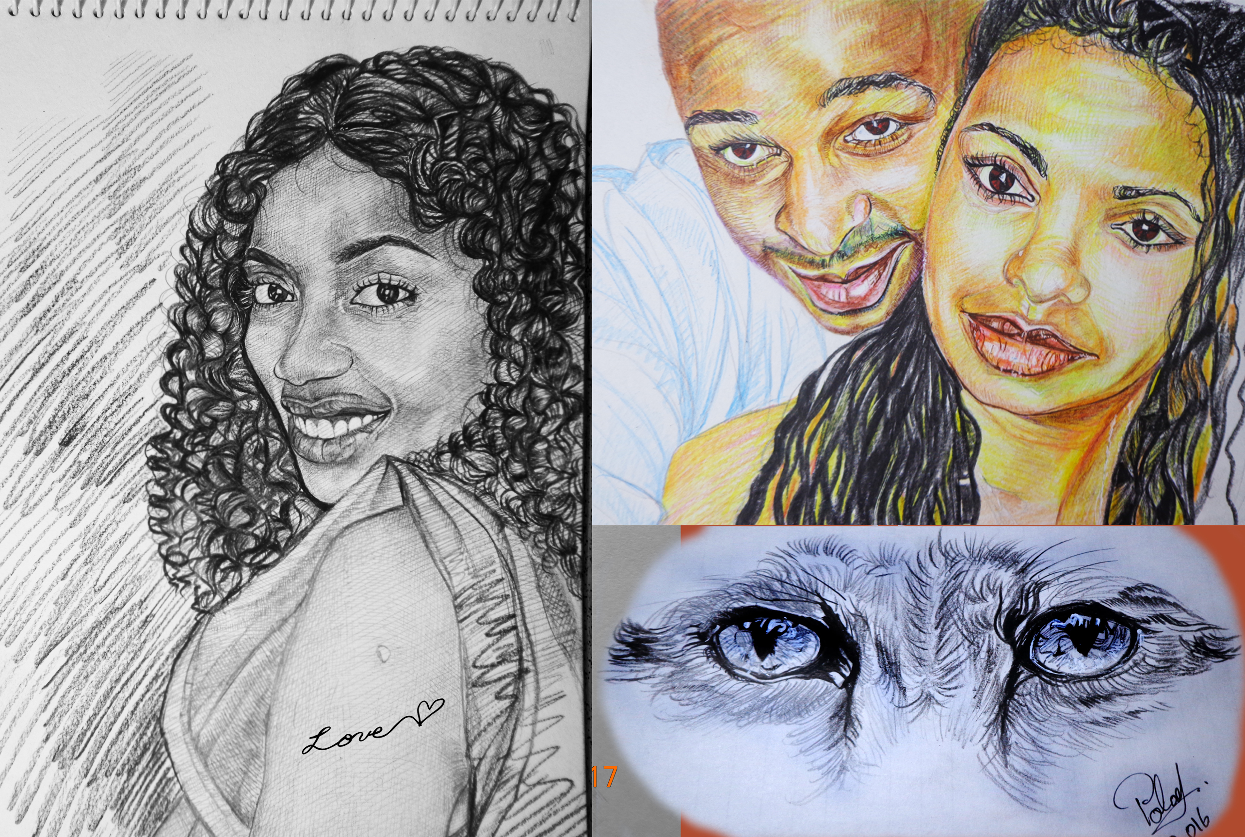 Draw your Realistic Portrait With the Pencil Sketch By Hand Drawn