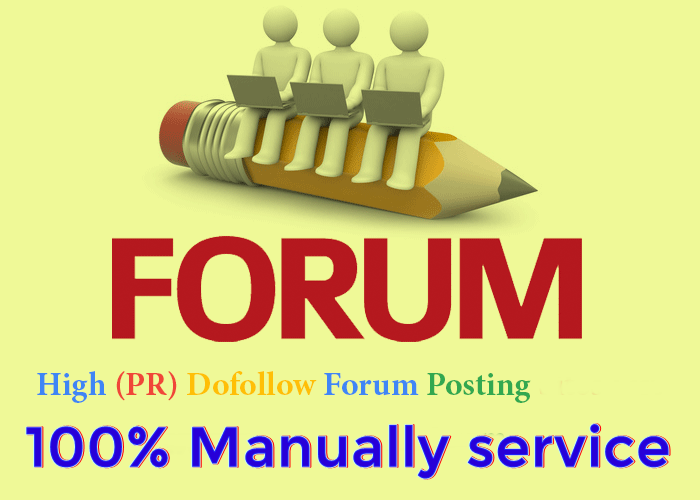 Build up your website by 30 Forum Post & backlinks 