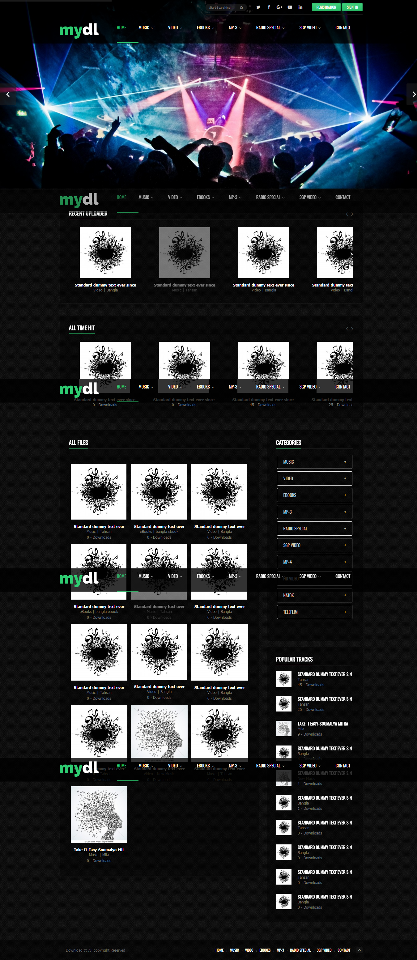 Content Download Portal