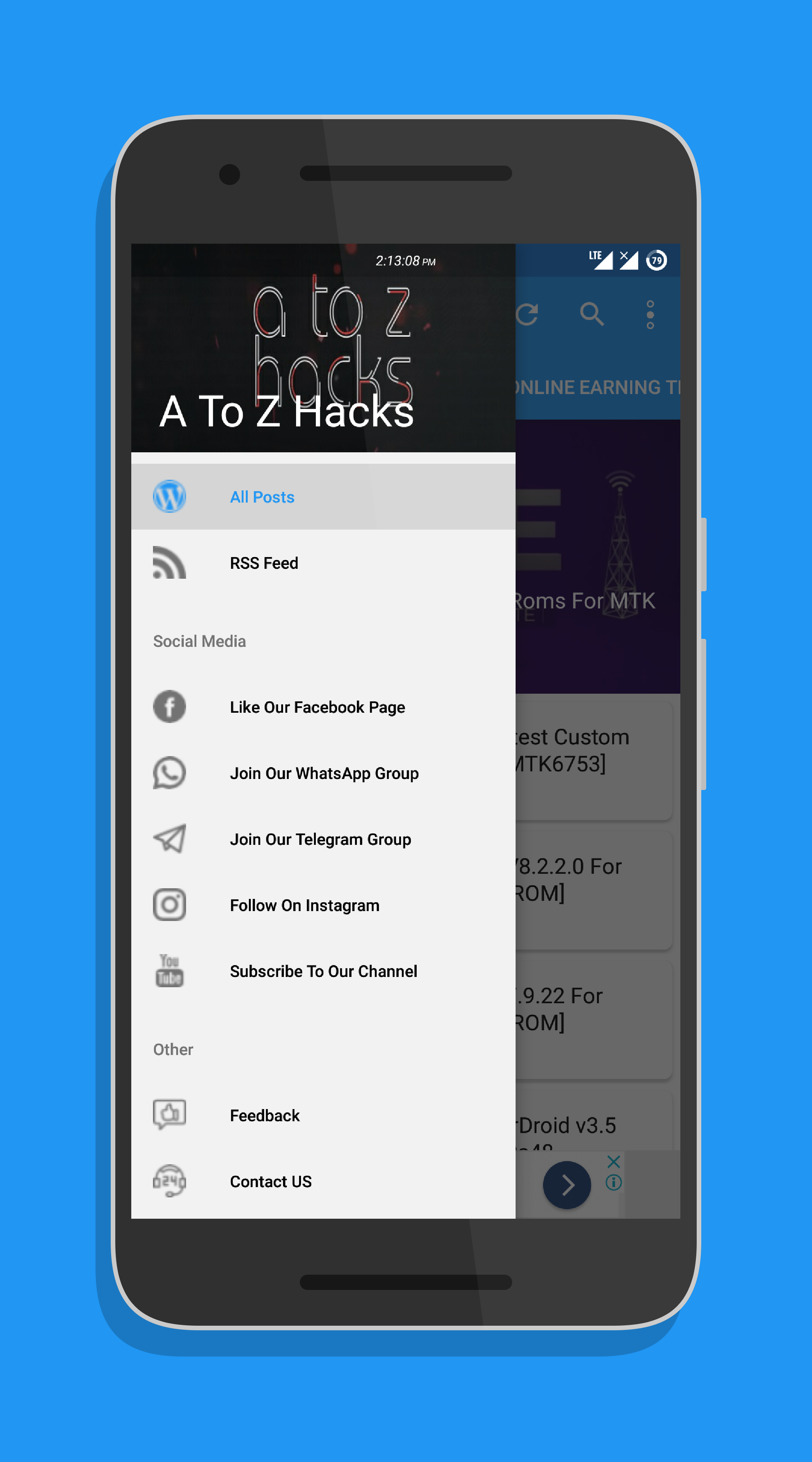 I Can Create A Android Application For Your WordPress Blog/Site