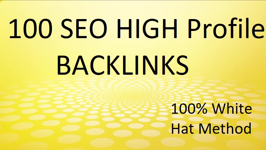 Manually create 120 SEO High Profile Backlinks to boost your website