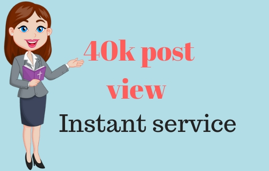 get special Basket Offer Instant 40K video To Your Social Media Posts