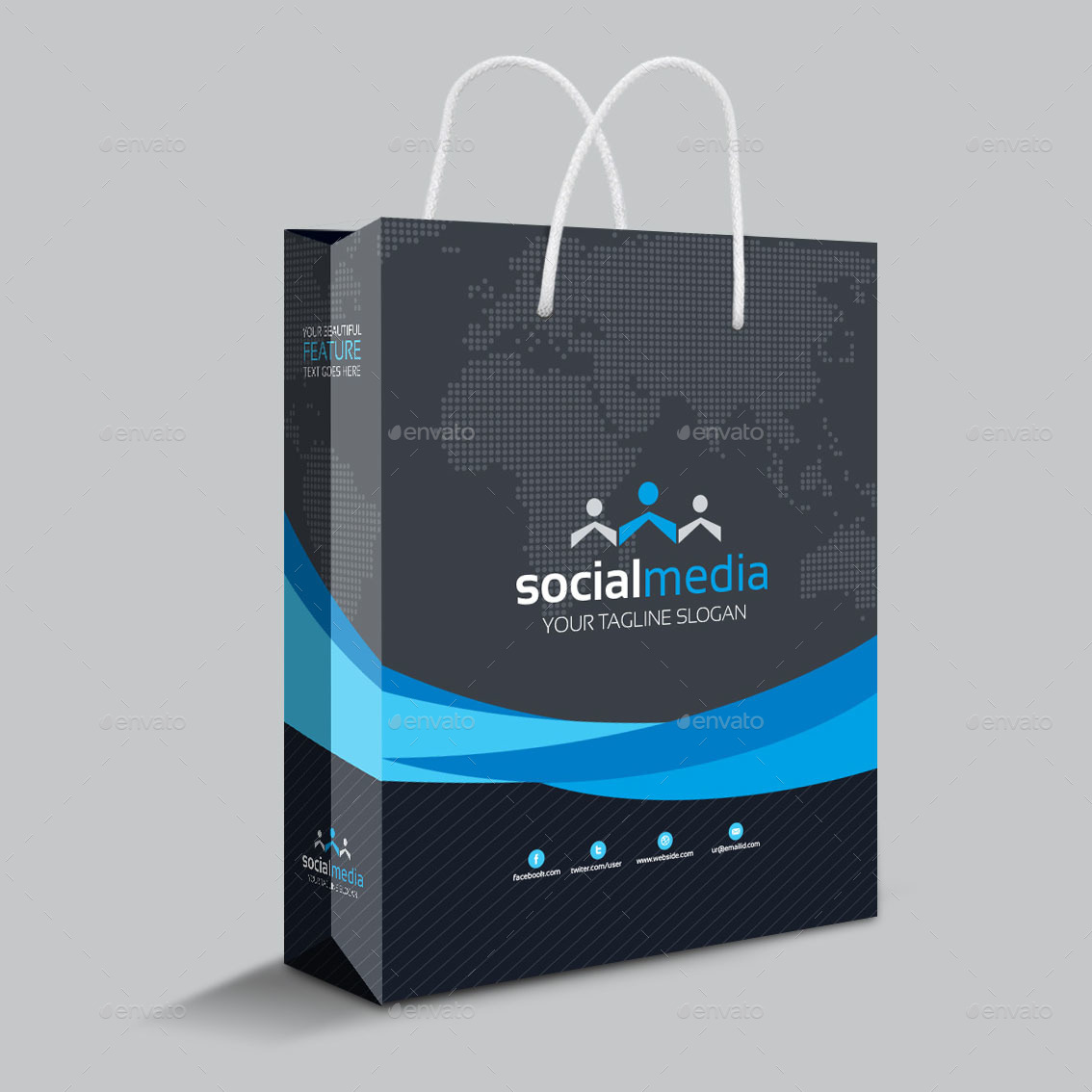 Design Modern Shopping Bag For You