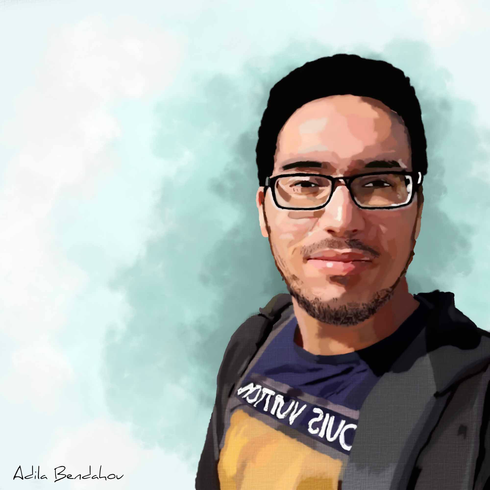 drawing a digital portrait for you !