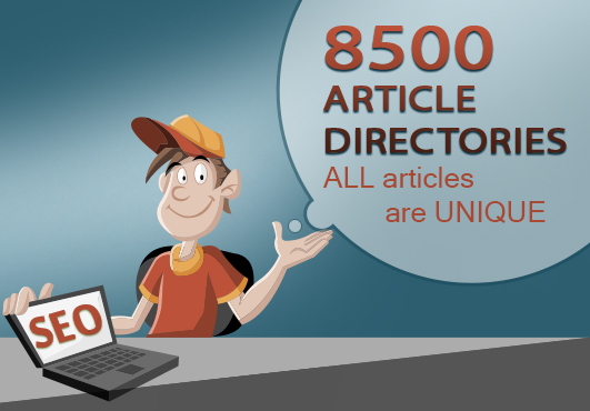 submit your article to 8500 Directories to get 250+ Approved SEO Backlinks +Spin