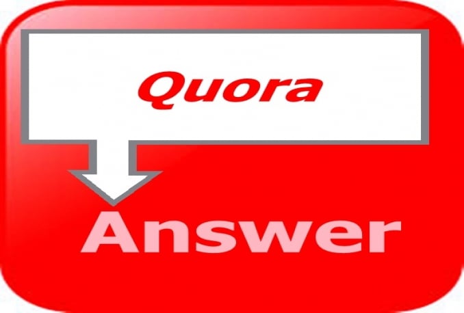 Get manually 8 Quora answer service & backlink