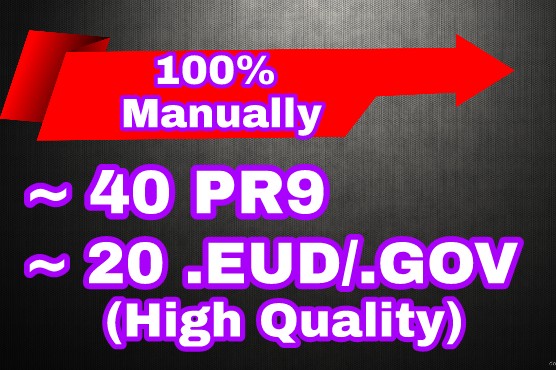 60 Manual SEO Backlinks