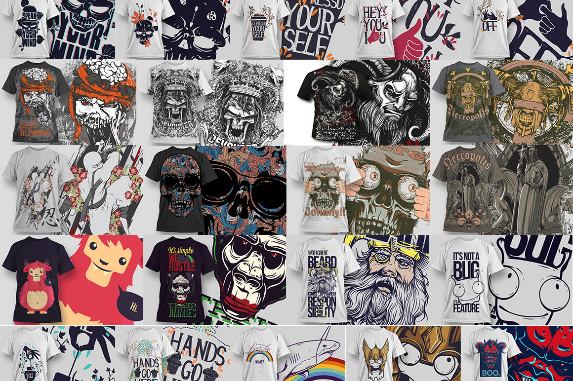 700 Vector Tshirt Design Ready To Use