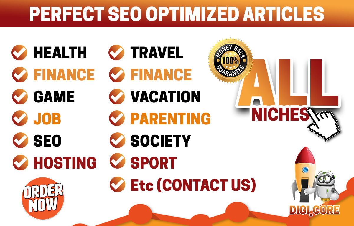 Provide 2 SEO Optimized Article Writing And Website Content Writing