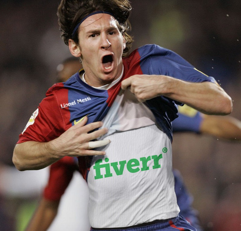   put your picture on T-shirt Messi