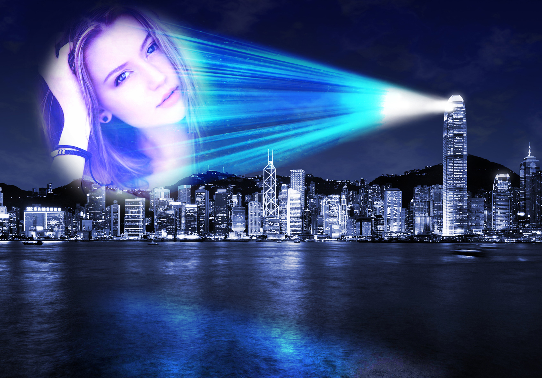 Put Your Picture In The Simulator Projector