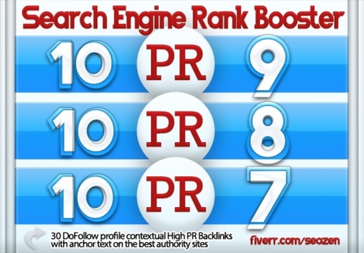 manually build 30 PR 9 8 7 High Pr Backlinks from Best authority sites [ DoFollow, Contextual links building , Penguin safe ] + Ping ...!!!!!