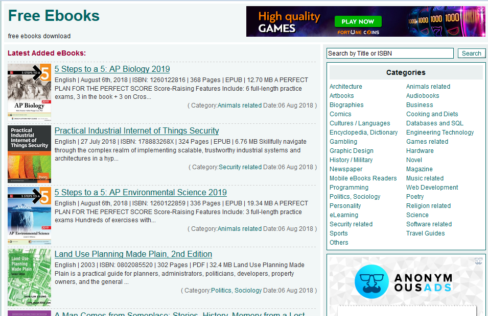 SELL AUTO UPDATE EBOOKS WEBSITE SCRIPT