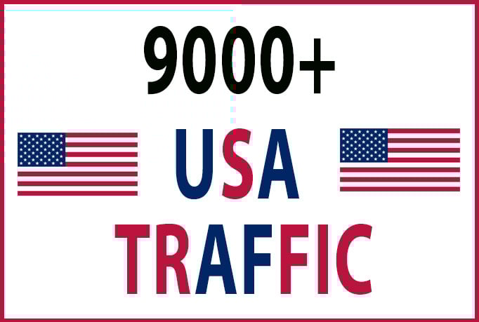 9000+ Real and Targeted USA TRAFFIC