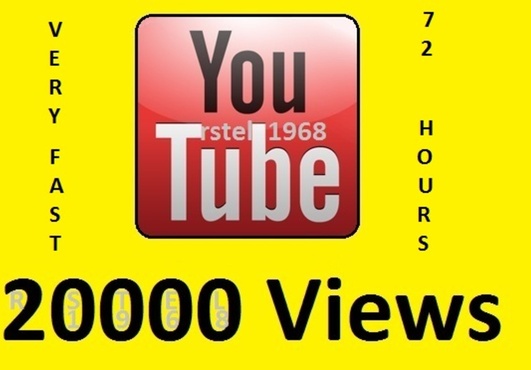  give you 20000 youtube views, 15+ likes, 30+subscribers ...!!!!!!!!!