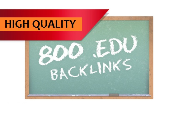 manually get you 800 EDU seo links for your website through blog comments 