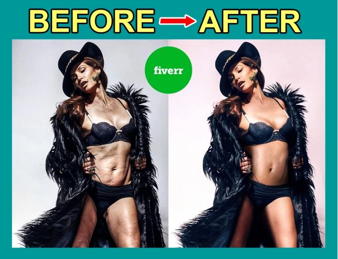 Photo Retouch And Background Remove Professionally