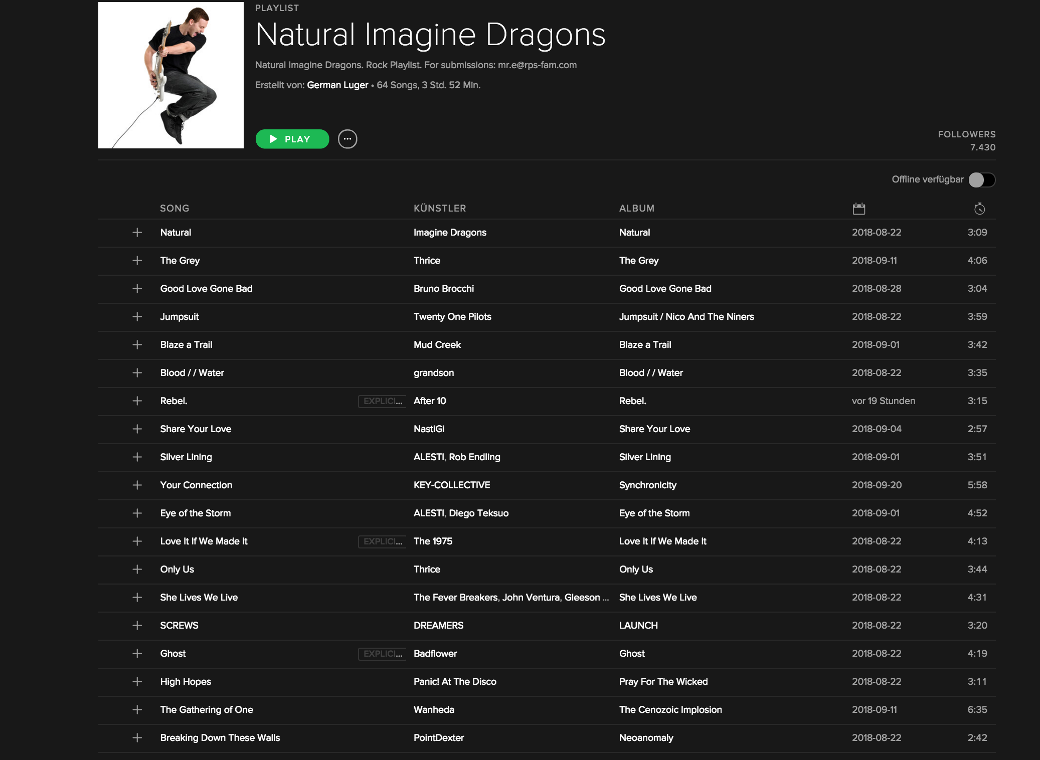 The Charts Playlist