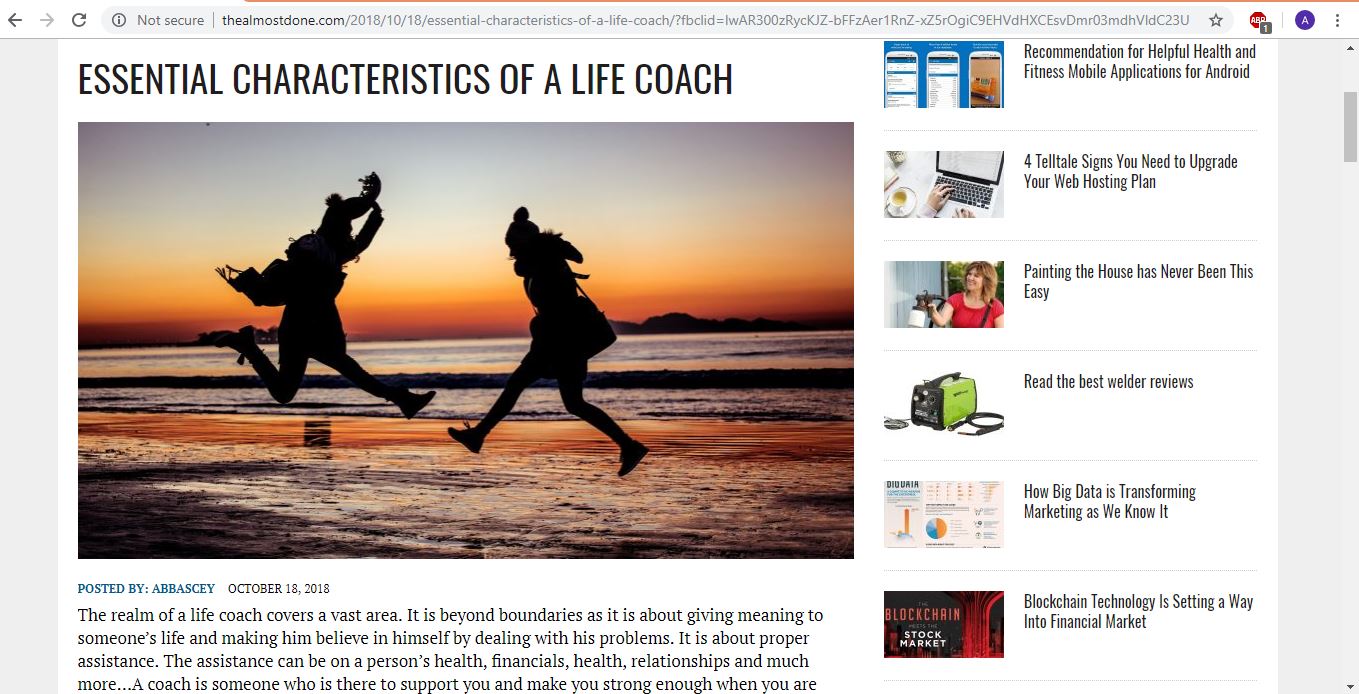 Guest Post on thealmostdone DA-50