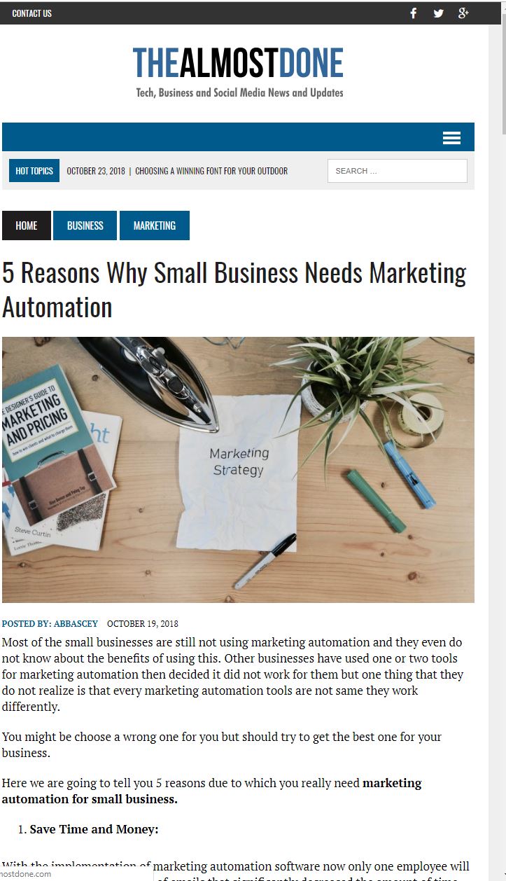 Guest Post on thealmostdone DA-50