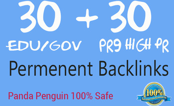 Do 60 Powerful Edu Gov, Pr9 High Da Backlinks For SE...