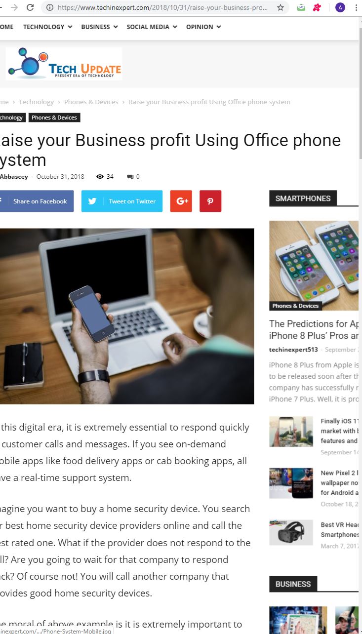 Submit Dofollow Guest Post on Techinexpert Real Tech Site Having DA-45