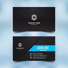 Design Business card with two concepts